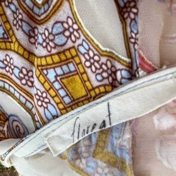 Anthropologie Sheer Paisley Patchwork Kimono - Picture 13 of 13